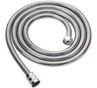 Pommeau de douche à LED haute pression avec affichage numérique de la température - Douchette colorée OneKey Stop - Grand débit - Design pressurisé - Support argenté