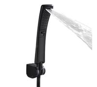 Pommeau de douche à main cascade 2 fonctions, ensemble de pulvérisation de pluie haute pression, économie d'eau, nickel brossé(Plum)