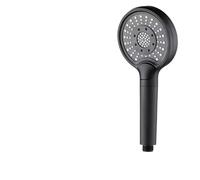 Pommeau de douche à main, grand panneau de 12CM, 3 fonctions, robinet d'économie d'eau pressurisé, remplacement, accessoires de salle de bains(Blue)