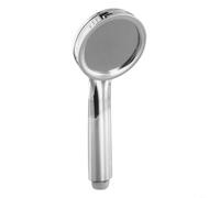 Pommeau de douche à main Turbo Pression Économie d'eau Chrome Plaqué ABS Facile à installer Design rond pour salle de bain enfant animal domestique nettoyage