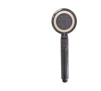 Pommeau De Douche À Panneau Super Large De 48 Cm, Montage Au Plafond, 3 Modes Réglables, Douche Supercharge, Ensemble De Pommeaux De Douche Haute Pression De 19 Pouces(Black Hand Shower)