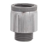 Pommeau de douche à visser, vanne de régulation de débit d'eau, vanne de réglage du volume d'eau, accessoire de salle de bain régulateur de pression d'eau