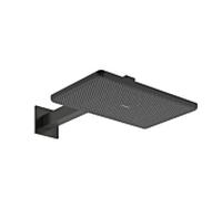 Pommeau de douche Alive Q 24551340 2 jets, économie d'eau Raindance avec bras hansgrohe douche, EcoSmart, chrome noir brossé