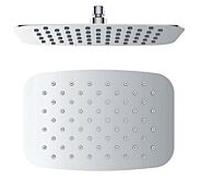 Pommeau de douche AqvaZone AqvaGreen Ufo 035509450 300 x 200 mm, rectangulaire, chromé, hauteur visible 2,4 mm