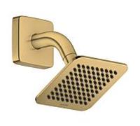 hansgrohe AXOR Citterio C Douche de tête 120/120 1jet EcoSmart avec bras de douche, 28810250, Couleur: Optique or brossé