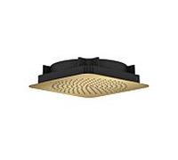 hansgrohe AXOR Citterio C Douche de tête 270/270 1jet EcoSmart intégrée au plafond, 28795250, Couleur: Optique or brossé