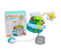 Pommeau de Douche Bébé pour Baignoire - Jouet de douche en forme de dinosaure pour | Jouet Mignon, Arroseur Amusant pour Jeux d'Eau d'Été à Utiliser à la Maison, en Voyage, à la Plage, à la Piscine et