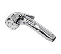 Pommeau de douche compact avec levier de contrôle du débit pour camping-car et marine, finition chromée, raccord 1,27 cm