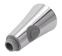 Pommeau de douche compact G1/2 extractible pour évier de cuisine avec design peu encombrant et pression d'eau constante (galvanoplastie)