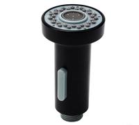 Pommeau de douche de rechange en ABS pour robinet d'évier de cuisine - Pulvérisateur portatif haute pression avec 2 modes d'économie d'eau Noir Filetage G1/2