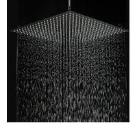 Pommeau de Douche de tête carrée 50 x 50 cm Technologie d'injection d'air - Douche Economie d'Eau Tete de Douche Pluie