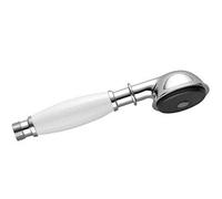 Pommeau de Douche Dornbracht Madison en métal avec poignée en porcelaine Platine