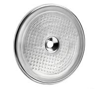 Pommeau de douche en acier inoxydable pour machine à expresso 50,7 mm Dispersion d'eau Tamis Robuste Montage facile Compatible avec de nombreux modèles Argent 1 pièce (1 pièce)