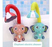 Pommeau De Douche En Forme D'éléphant, Jouets De Bain Pour Bébé, Jeux De Baignoire, Pompe À Eau, Tuyau De Pulvérisation, Bec De Bain Pour Enfants