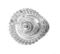 Pommeau de douche en plastique ABS avec finition chromée et vis pour château pour baignoire et douche (pois rouges et bleus)