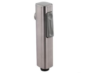 Pommeau de douche ergonomique léger pour douche intime (gris) | Matériau ABS léger, design ergonomique, prise en main confortable, raccord G1/2, montage facile