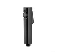 Pommeau de douche ergonomique léger pour douche intime (noir)