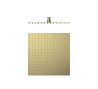 Pommeau de douche Extra-fin 300x300 Cava doré - TRES 134315012CA