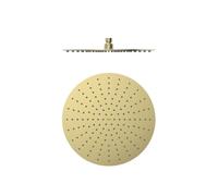 Pommeau de douche Extra-fin diam 300 mm Cava doré - TRES 134315010CA