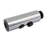 Pommeau de douche extractible de rechange pour robinet d'évier de cuisine, filetage G1/2, deux modes de pulvérisation, conçu pour tuyau de traction standard (galvanoplastie)