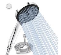 Pommeau de douche FASDUNT avec 5 modes de pulvérisation d'eau, équipé d'un tuyau avancé 2M efficacité énergétique