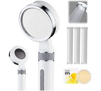 Pommeau De Douche Filtrante - Haute Pression Douchette De Salle De Bain, Accessoire De Douche Universel,économie D'eau Anti Calcaire