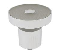 Pommeau de douche filtré avec filtre à eau pour une peau et des cheveux plus sains - Économie d'eau - 30 % sans chlore - Diamètre : 13,5 cm - Argenté