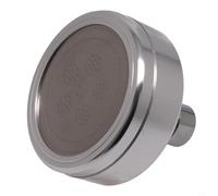 Pommeau de douche fixe rond 80 mm avec technologie de pression Boost pour économiser l'eau et hydromassage