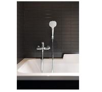 Pommeau de Douche Hansgrohe Croma Select E 1jet EcoSmart Or Poli Optic