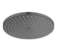 Hansgrohe Douche de tête Raindance S 240 mm – 1 jet PowderRain, chrome noir brossé 27623340