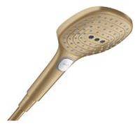 hansgrohe Raindance Select E Douchette à main 120, 3jet PowderRain EcoSmart, 28728140, Couleur: Bronze brossé