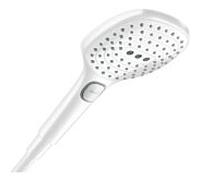 hansgrohe Raindance Select E Douchette à main 120, 3jet PowderRain EcoSmart, 28728700, Couleur: Blanc mat