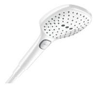 Pommeau de douche hansgrohe Raindance Select E 28729700 taille du pommeau de douche 120 mm, 3 jets, EcoSmart+, 6 l/min, blanc mat
