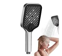 Pommeau de douche haute pression | 4 - Pommeau de douche à la mode | Puissant pulvérisateur avec grand panneau, bouton ergonomique réglable pour massage, rinçage et économie d'eau, facile à installer