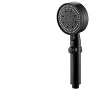 Pommeau de douche haute pression 5 modes réglables avec tuyau, économie d'eau, buse pulvérisation à une touche, accessoires salle bain
