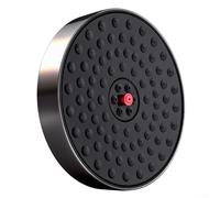 Pommeau de douche haute pression avec connexion standard de 2 cm et boîtier en ABS pour améliorer la douche au quotidien (gris)