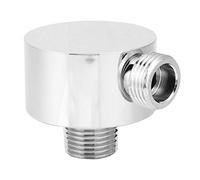 Pommeau de Douche Joint Adaptateur Inverseur G1/2 Laiton Chrome Douche Argent Tuyau Connecteur Sortie Elbow Accessoires pour Maison Salle De Bain