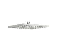 Pommeau de douche KEUCO Universal 53086210100 250 x 250 mm, finition inox, carré, douche en plastique