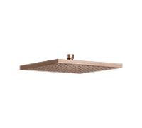 Pommeau de douche KEUCO Universal 53086290100 250 x 250 mm, or rose brossé, carré, douche en plastique