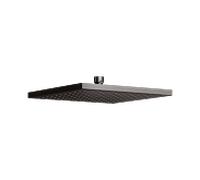 Pommeau de douche KEUCO Universal 53086350100 250 x 250 mm, titane noir brossé, carré, douche en plastique