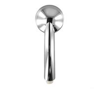 Pommeau de douche LED 7 couleurs avec système d'éclairage alimenté par turbine à eau, matériau plastique chromé, conçu pour apaiser le débit d'eau et maintenir la température