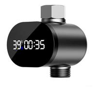 Pommeau de douche LED avec indicateur visuel pour la chaleur de l'eau - Outil d'installation simple pour aider les parents à éviter les brûlures pour les nourrissons et les jeunes enfants en toute