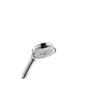 Pommeau de douche main Hansgrohe Croma 100 Classic, installation facile, 5 pouces, massage puls complet, turbo intense, 04072000