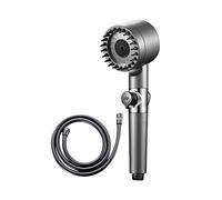 Pommeau de douche multifonction haute pression, 3 + 1 modes haute pression, avec tuyau de 1,5 m, économiseur d'eau, augmentation de la pression, douche de massage pour adultes et enfants