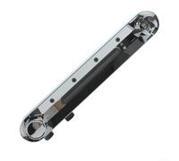 Pommeau de douche mural réglable avec jet de pluie et 2 modes alternatifs pour la flexibilité de la salle de bain (chromé)