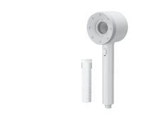 Pommeau de douche Pommeau de douche 5 modes, haute pression, filtre portable, robinet à effet pluie, salle bain, accessoires pour salle bain(White 3Pcs set)
