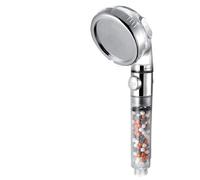 pommeau de douche Pommeau de douche haute pression à économie d'eau avec interrupteur marche/arrêt et bouton d'arrêt, 3 modes, pommeaux main for salle bain(Shower and refill)
