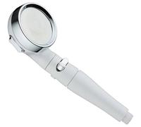 Pommeau de douche portable avec pulvérisation réglable et amélioration innovante de la pression de l'air pour une économie d'eau avec une faible pression d'eau.
