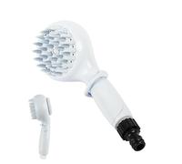 Pommeau de douche pour animal domestique - Pulvérisateur de délire pour chien - Gant de lavage pour chien - Pulvérisateur de bain pour animaux de compagnie - Tuyau de douche - Fixation de tête de