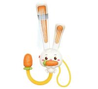 Pommeau de Douche pour bébé, Jouet de Douche électrique Lapin Mignon pour garçons et Filles en Bas âge, pulvérisateur en Plastique pour Baignoire